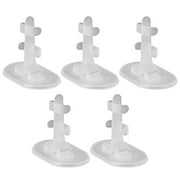 10 Pcs Doll Stand Display Holder 11.5'' Transparent Model Support Supplies Decor 